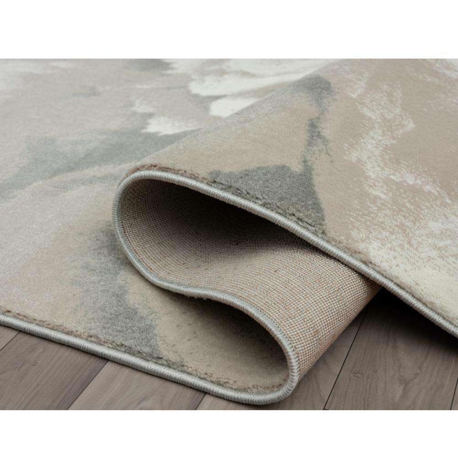 Rugs * | Arto Beige 7 Ft. 9 In. X 10 Ft. 2 In. Abstract Polypropylene Area Rug By Abani