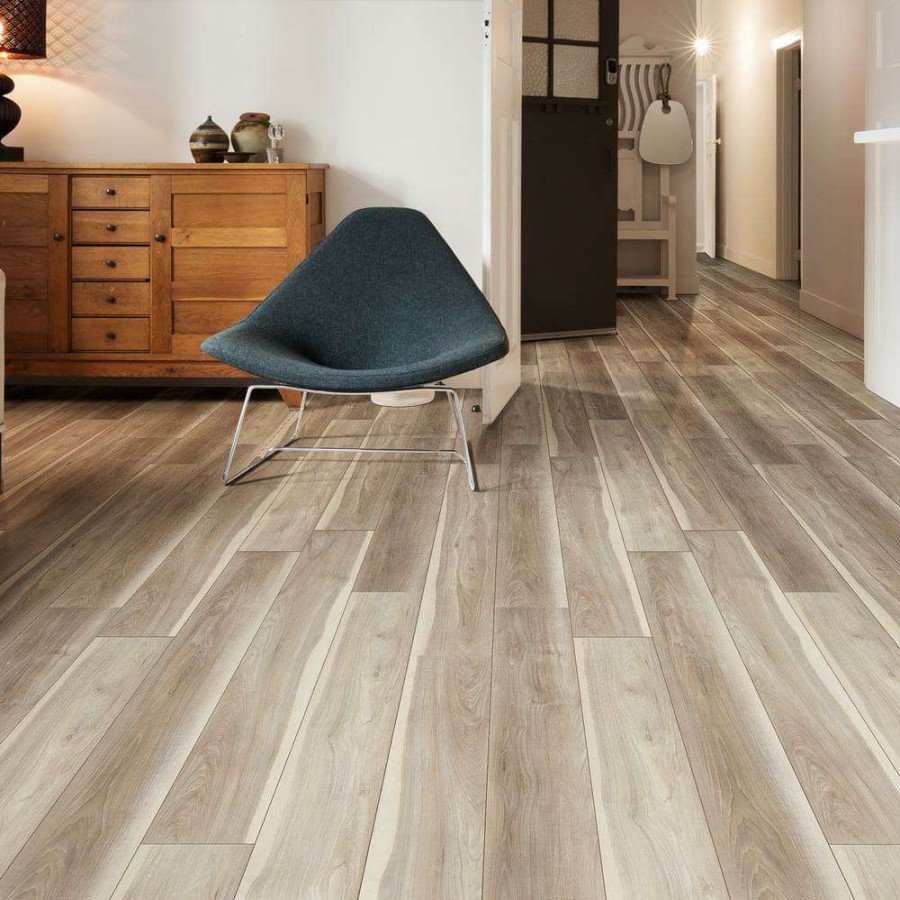 Vinyl Flooring * | Piedmont Albemarle Ash 7.13 In. W X 48.03 In. L Rigid Core Flooring Luxury Vinyl Plank (55 Cases/1307.35 Sq. Ft./Pallet) By A&A Surfaces