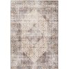 Rugs * | Paloma Brown 2 Ft. X 5 Ft. Oriental Polyester Area Rug By Abani