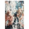 Rugs * | Azure Grey 7 Ft. 9 In. X 10 Ft. 2 In. Abstract Polyester Area Rug By Abani