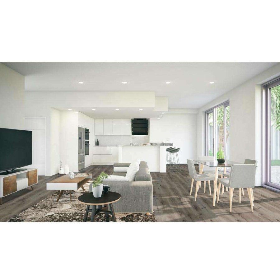 Vinyl Flooring * | Montage Grey 1/3 In. T X 1-3/4 In. W X 94 In. L Luxury Vinyl Surface Reducer Molding By A&A Surfaces