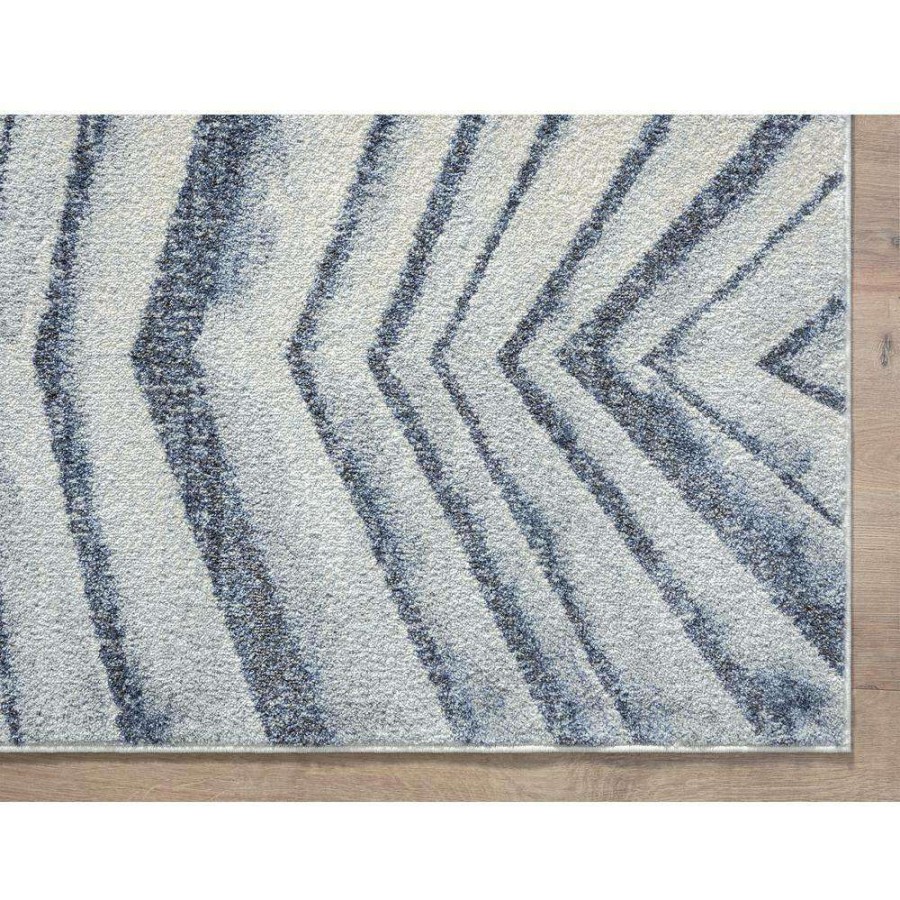 Rugs * | Cruz Cream 6 Ft. X 9 Ft. Geometric Polypropylene Area Rug By Abani