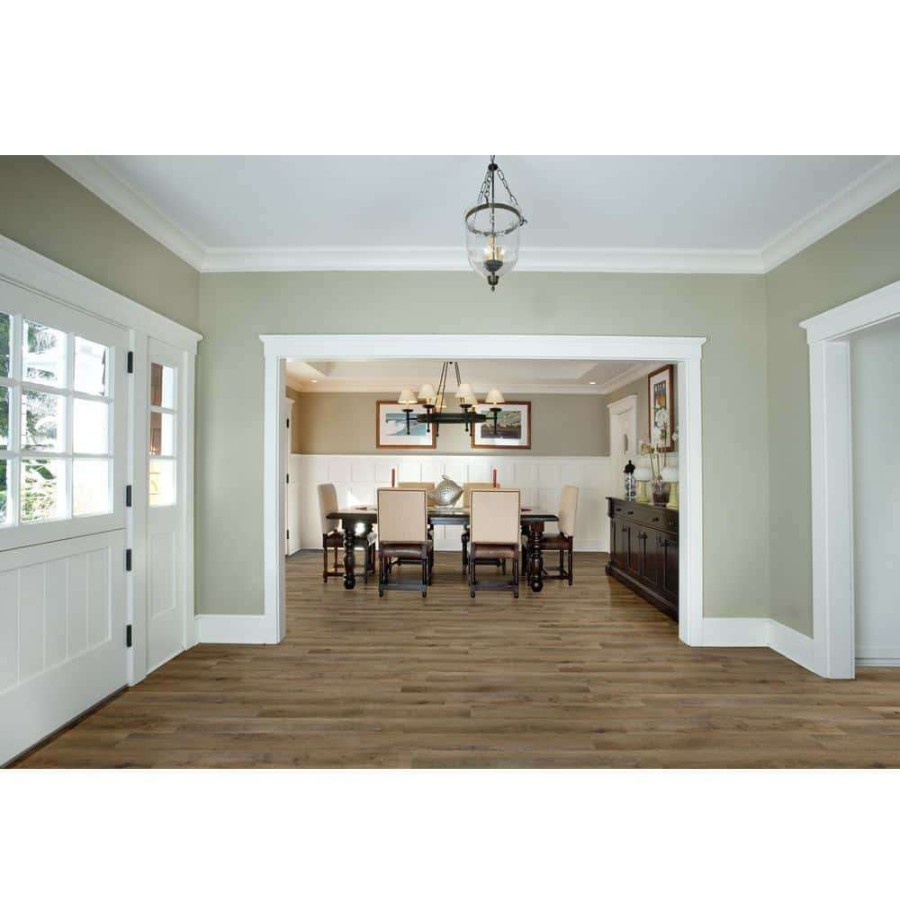 Vinyl Flooring * | Woodlett Heirloom Oak 6 In. X 48 In. Glue Down Luxury Vinyl Plank Flooring (36 Sq. Ft. / Case) By A&A Surfaces