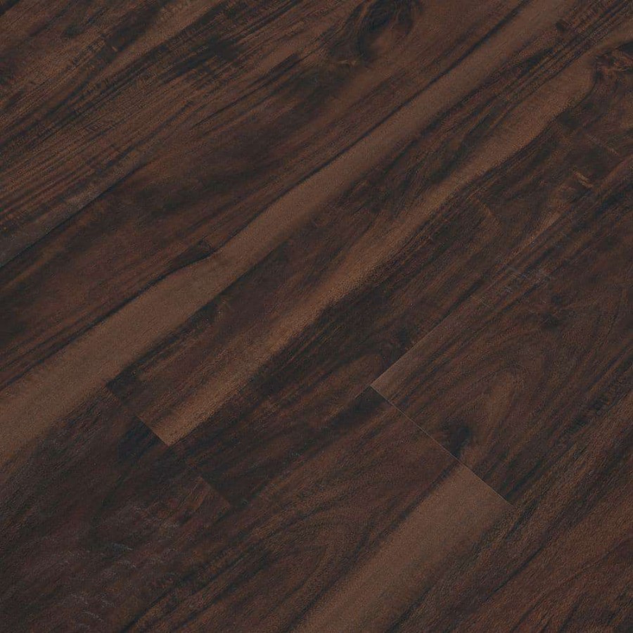 Vinyl Flooring * | Lowcountry Aged Walnut 7 In. X 48 In. Glue Down Luxury Vinyl Plank Flooring (39.52 Sq. Ft./Case) By A&A Surfaces