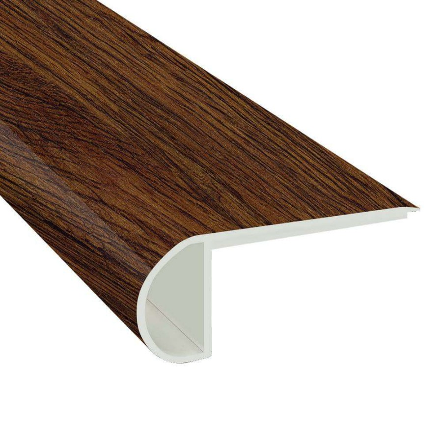 Vinyl Flooring * | Antique Mahogany 3/4 In. T X 2.75 In. W X 94 In. L Stair Nose Vinyl Molding By A&A Surfaces