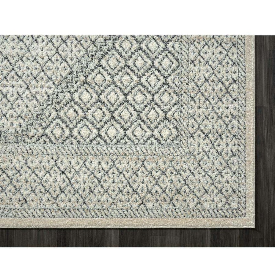 Rugs * | Cabo Cream 4 Ft. X 6 Ft. Oriental Polypropylene Area Rug By Abani