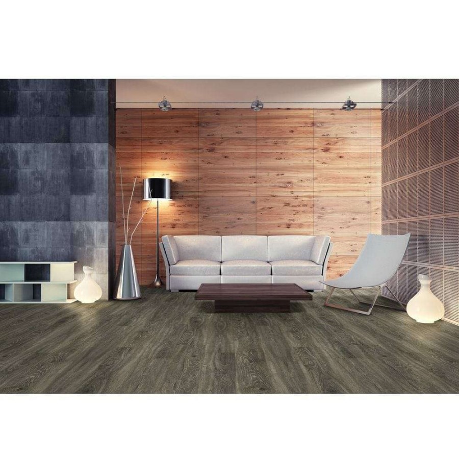 Laminate Flooring * | Trinity Acton Waterproof Laminate Wood Flooring 10 Mm T X 7 In. W X 48 In. L (17.96 Sq. Ft./Case By A&A Surfaces