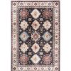 Rugs * | Paloma Navy 2 Ft. X 10 Ft. Oriental Polyester Area Rug By Abani