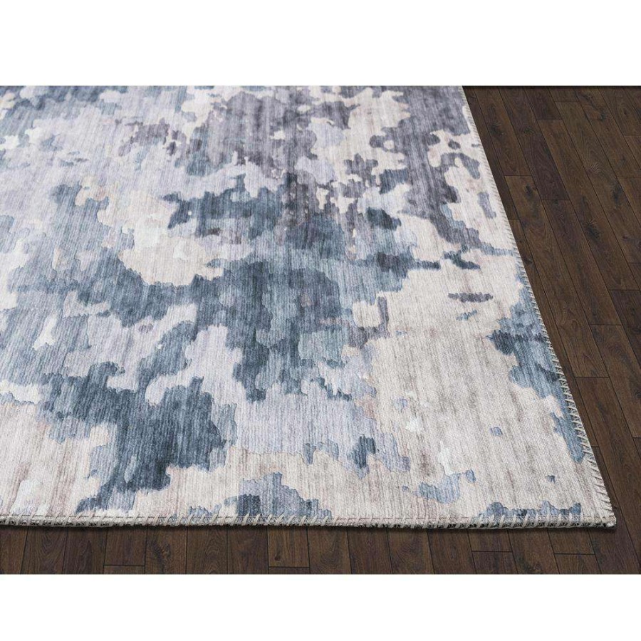 Rugs * | Paloma Grey 2 Ft. X 5 Ft. Abstract Polyester Area Rug By Abani