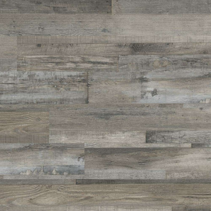 Vinyl Flooring * | Woodlett Outerbanks Gray 6 In. X 48 In. Glue Down Luxury Vinyl Plank Flooring (36 Sq. Ft./Case) By A&A Surfaces