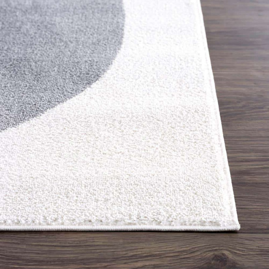 Rugs * | Abani Rugs Deco Dec130A Cream 7 Ft. 9 In. X 10 Ft. 2 In. Minimalist Geometric Area Rug