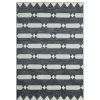 Rugs * | Tulum Grey 5.3 Ft. X 7.6 Ft. Abstract Polypropylene Area Rug By Abani