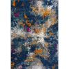 Rugs * | Malibu Multi 4 Ft. X 6 Ft. Abstract Polypropylene Area Rug By Abani