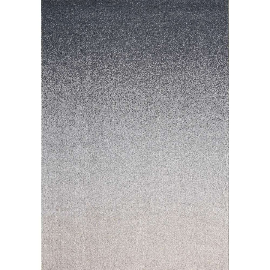 Rugs * | Quartz Grey 4 Ft. X 6 Ft. Abstract Polypropylene Area Rug By Abani