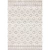 Rugs * | Casa Ivory 7 Ft. 9 In. X 10 Ft. 2 In. Geometric Polypropylene Area Rug By Abani