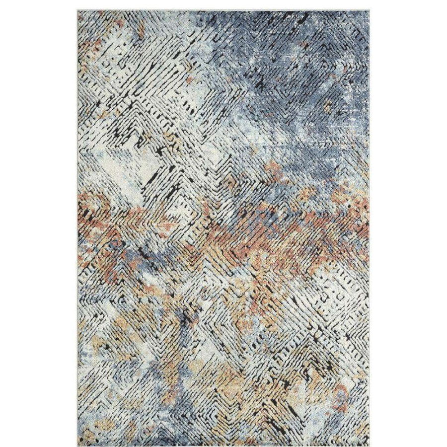 Rugs * | Venus Multi 6 Ft. X 9 Ft. Abstract Polypropylene Area Rug By Abani