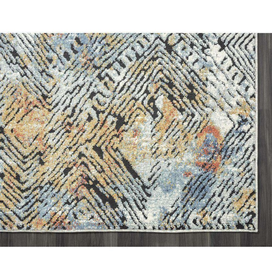 Rugs * | Venus Multi 6 Ft. X 9 Ft. Abstract Polypropylene Area Rug By Abani