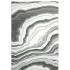 Rugs * | Luna Grey 7.9 Ft. X 10.2 Ft. Abstract Polyester Area Rug By Abani