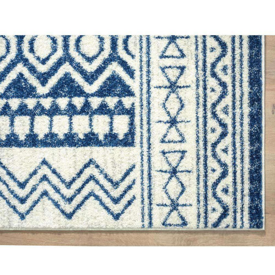 Rugs * | Casa Cream 4 Ft. X 6 Ft. Geometric Polypropylene Area Rug By Abani