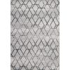 Rugs * | Nova Grey 4 Ft. X 6 Ft. Distressed Polyester Area Rug By Abani