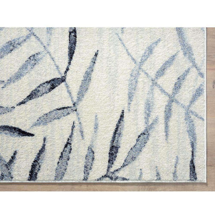 Rugs * | Cruz Cream 6 Ft. X 9 Ft. Floral Polypropylene Area Rug By Abani