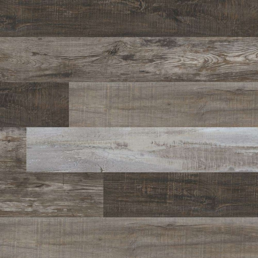 Vinyl Flooring * | Heritage Hickory Lake 7 In. W X 48 In. L Click Lock Rigid Core Luxury Vinyl Plank Flooring (988.83 Sq. Ft./Pallet) By A&A Surfaces