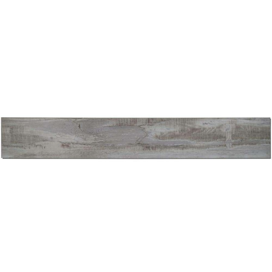 Vinyl Flooring * | Heritage Hickory Lake 7 In. W X 48 In. L Click Lock Rigid Core Luxury Vinyl Plank Flooring (988.83 Sq. Ft./Pallet) By A&A Surfaces