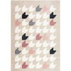 Rugs * | Abani Rugs Deco Dec160A Beige Pink 4 Ft. X 6 Ft. Houndstooth Area Rug