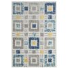 Rugs * | Hampton Grey 6 Ft. X 9 Ft. Geometric Polypropylene Area Rug By Abani