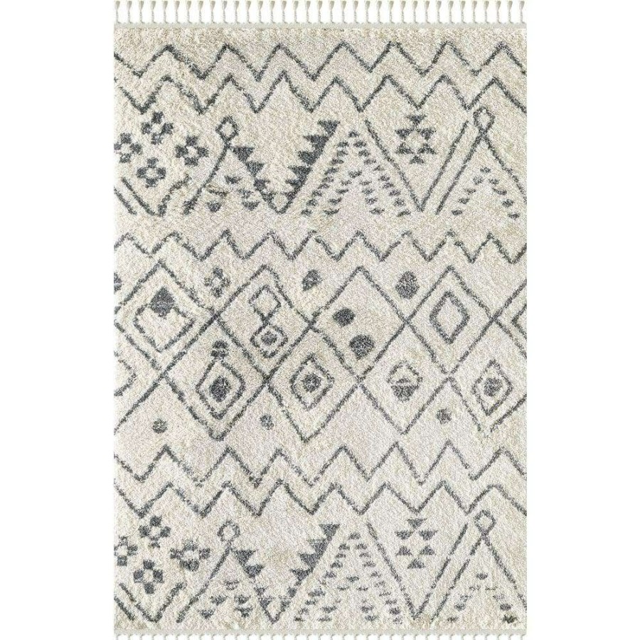 Rugs * | Willow Ivory 7.9 Ft. X 10.2 Ft. Moroccan Polypropylene Area Rug By Abani