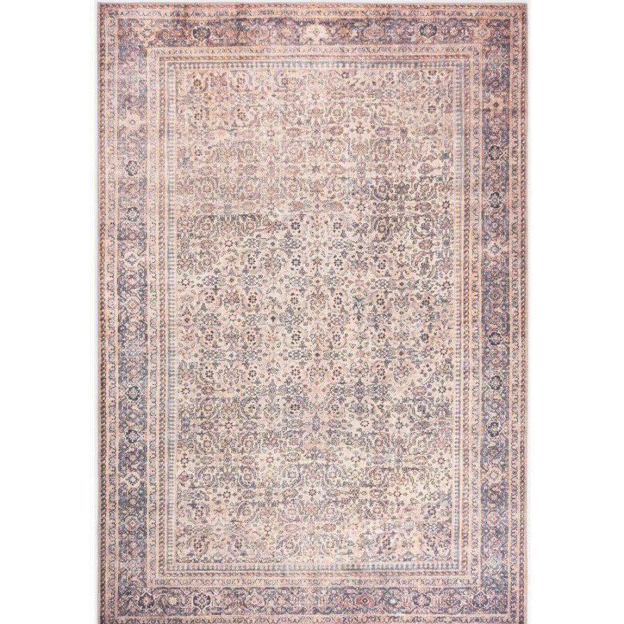 Rugs * | Paloma Multi 2 Ft. X 5 Ft. Oriental Polyester Area Rug By Abani