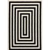 Rugs * | Casa Ivory 6 Ft. X 9 Ft. Abstract Polypropylene Area Rug By Abani