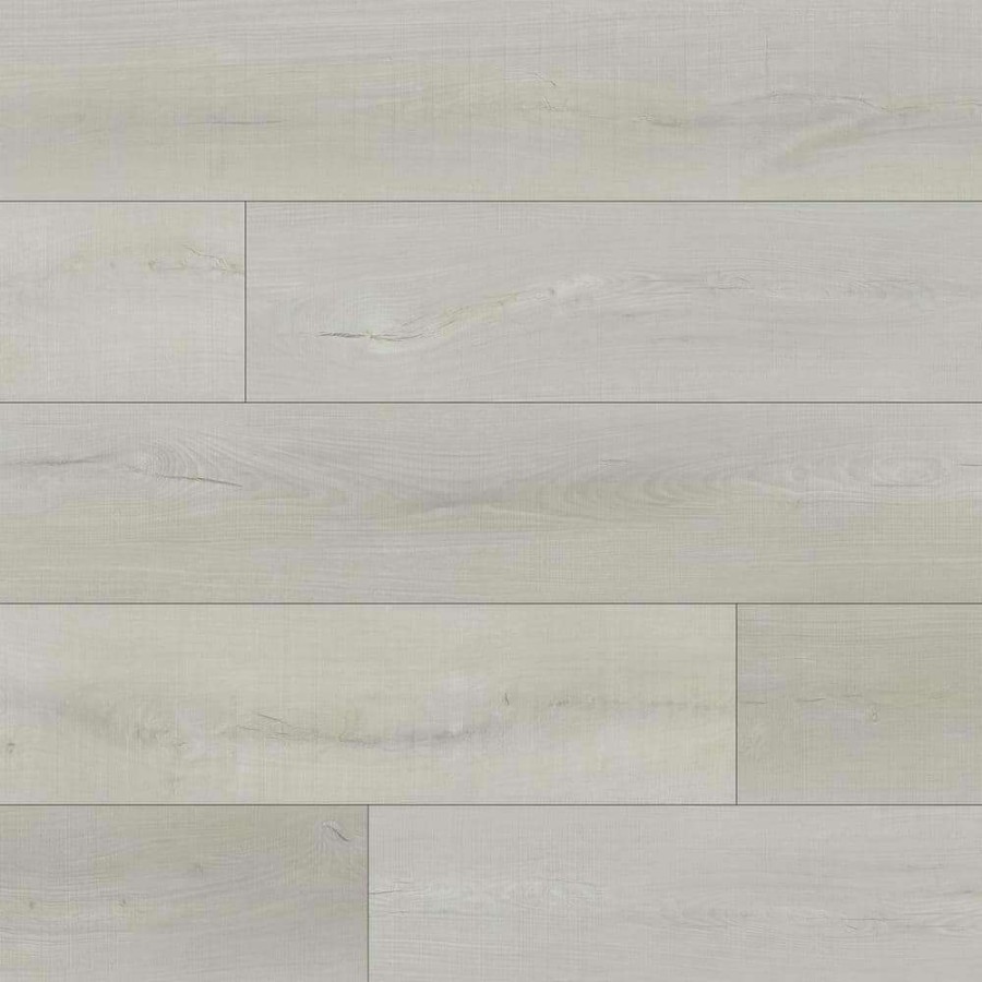 Vinyl Flooring * | Piedmont Whitmore White 7 In. X 48 In. Rigid Core Luxury Vinyl Plank Flooring (23.8 Sq. Ft./Case) By A&A Surfaces