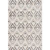 Rugs * | Dune Grey 5.3 Ft. X 7.6 Ft. Geometric Polypropylene Area Rug By Abani