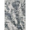 Rugs * | Vista Grey 5.3 Ft. X 7.6 Ft. Abstract Polyester Area Rug By Abani