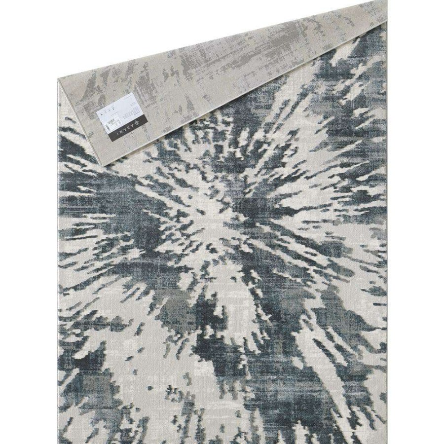 Rugs * | Vista Grey 5.3 Ft. X 7.6 Ft. Abstract Polyester Area Rug By Abani