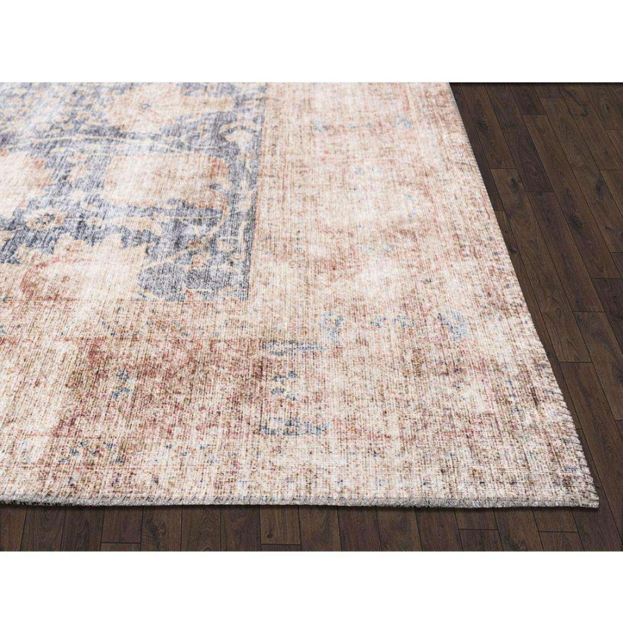 Rugs * | Paloma Beige 6 Ft. X 9 Ft. Oriental Polyester Area Rug By Abani