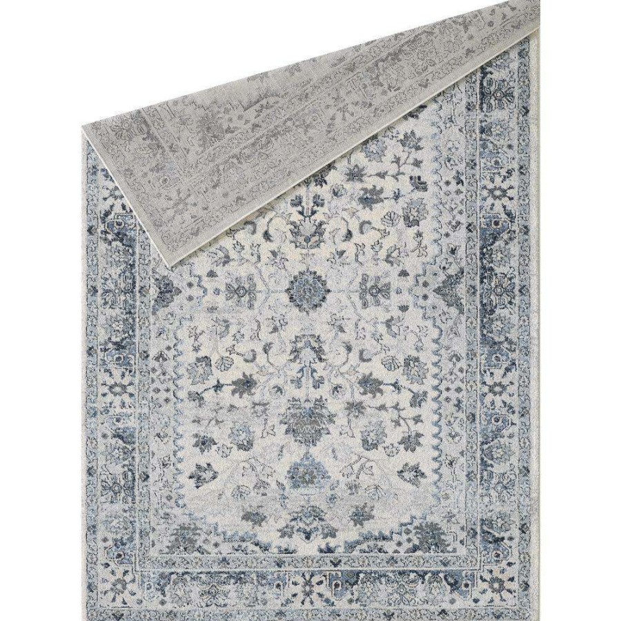 Rugs * | Troy Ivory 7 Ft. 9 In. X 10 Ft. 2 In. Oriental Polypropylene Area Rug By Abani