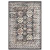 Rugs * | Azure Grey 5 Ft. 3 In. X 7 Ft. 6 In. Oriental Polyester Area Rug By Abani