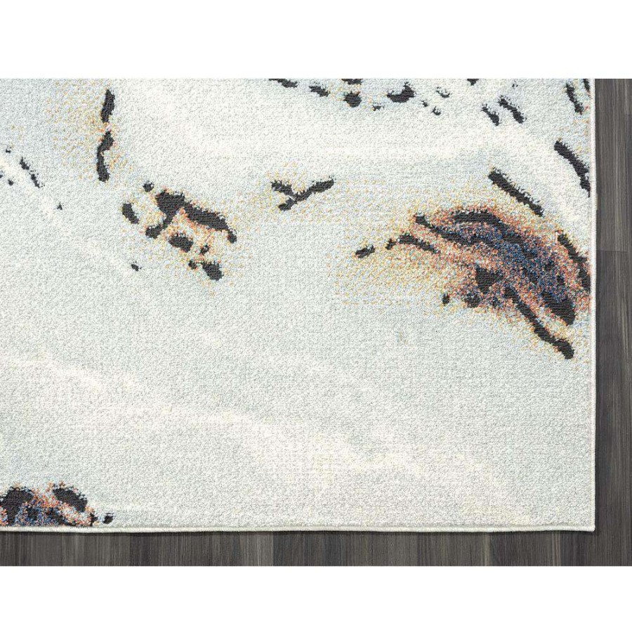 Rugs * | Venus Beige 6 Ft. X 9 Ft. Abstract Polypropylene Area Rug By Abani