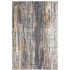 Rugs * | Laguna Grey/Yellow 7 Ft. 9 In. X 10 Ft. 2 In. Abstract Polypropylene Area Rug By Abani