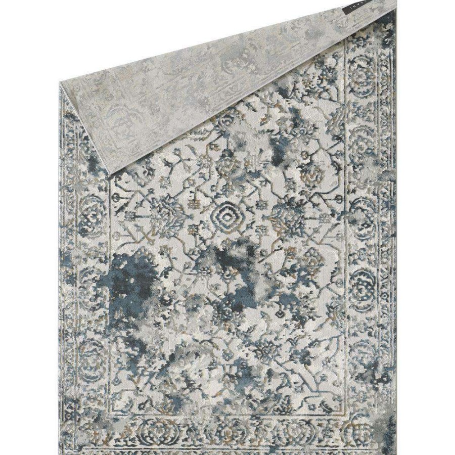 Rugs * | Vista Grey 5.3 Ft. X 7.6 Ft. Abstract Polyester Area Rug By Abani