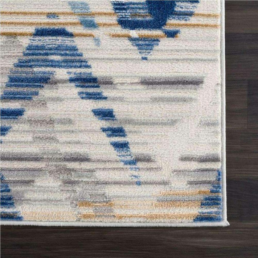 Rugs * | Dune Grey 6 Ft. X 9 Ft. Geometric Polypropylene Area Rug By Abani