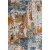 Rugs * | Malibu Grey 4 Ft. X 6 Ft. Abstract Polypropylene Area Rug By Abani