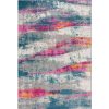 Rugs * | Malibu Grey 4 Ft. X 6 Ft. Striped Polypropylene Area Rug By Abani