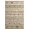 Rugs * | Mesa Cream 3 Ft. X 5 Ft. Geometric Polypropylene Area Rug By Abani