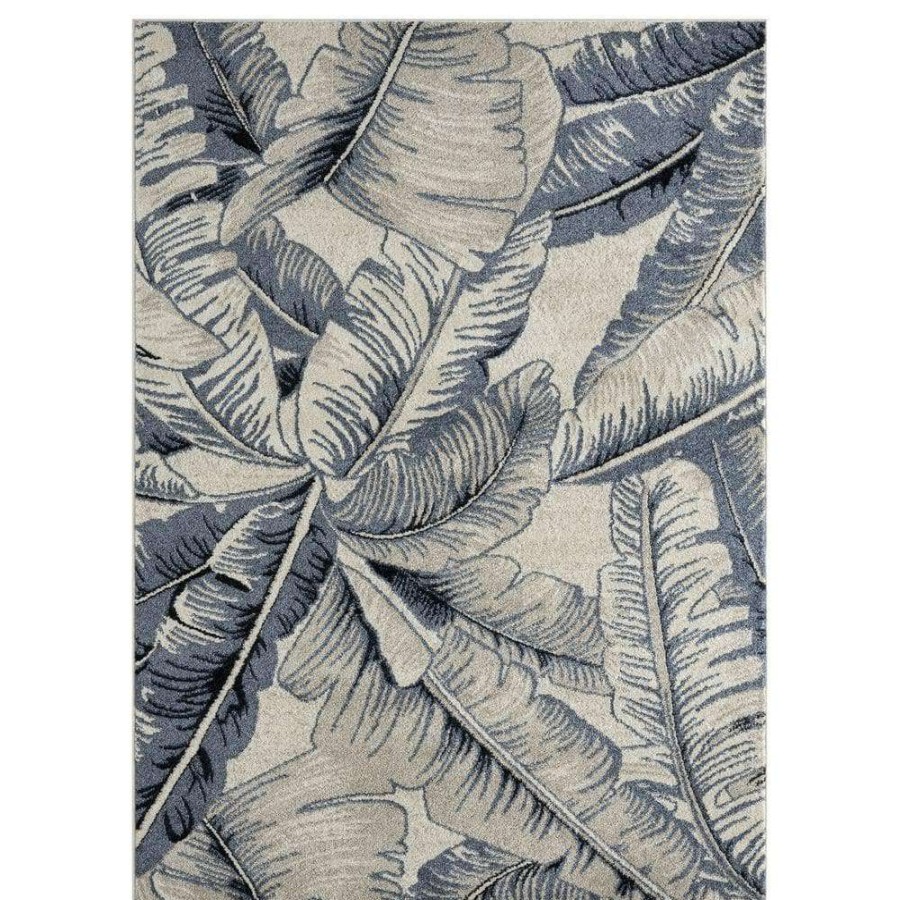 Rugs * | Sedona Blue 7 Ft. 9 In. X 10 Ft. 2 In. Abstract Polypropylene Area Rug By Abani