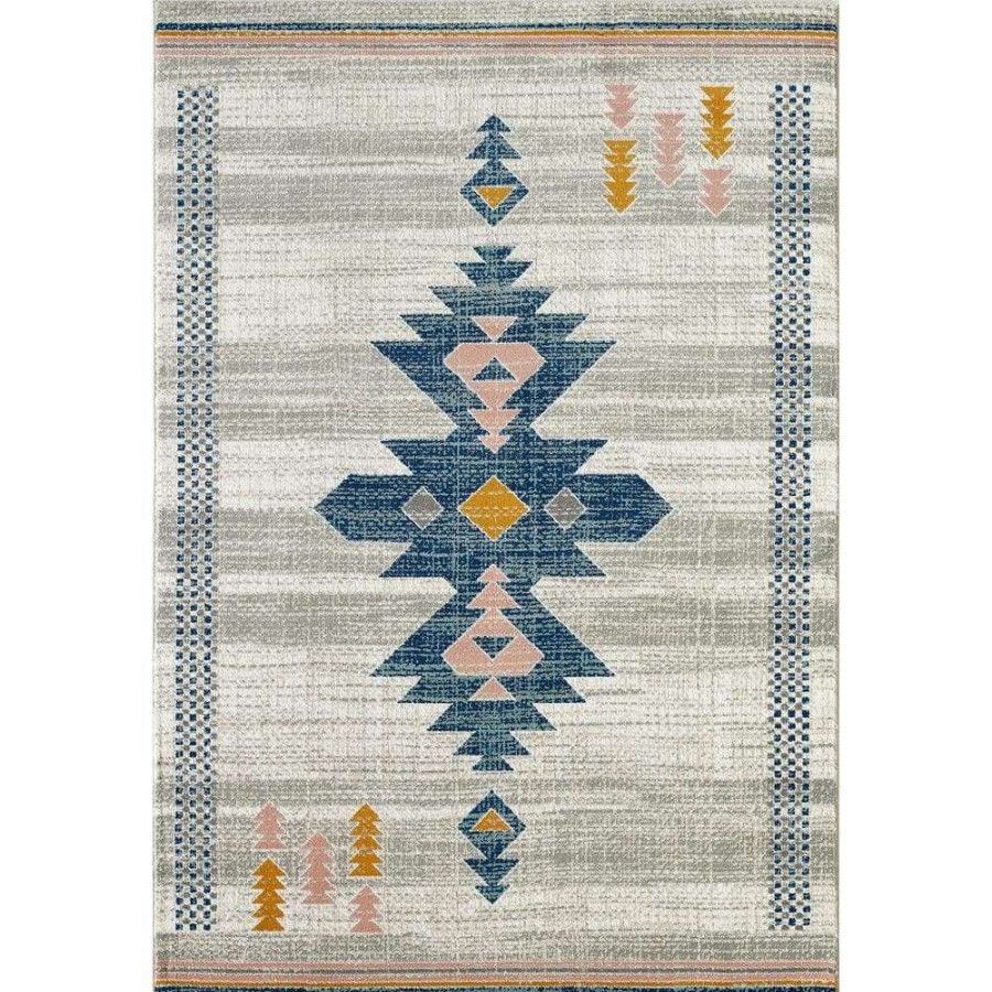 Rugs * | Porto Beige 7 Ft. 9 In. X 10 Ft. 2 In. Abstract Polypropylene Area Rug By Abani