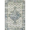 Rugs * | Porto Blue 4 Ft. X 6 Ft. Oriental Polypropylene Area Rug By Abani